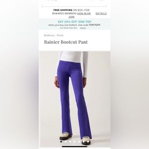 Athleta Rainer Boot Cut pants. Buttery soft, new with tag, never been worn.